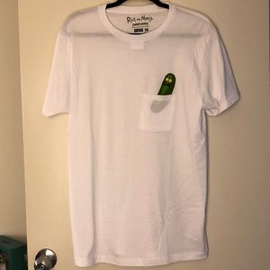 Rick and Morty Pickle Rick Pocket Tee
